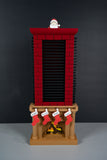 Santa Chimney Christmas Countdown Advent Calendar