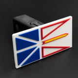 Newfoundland & Labrador Flag Trailer Hitch Ornament