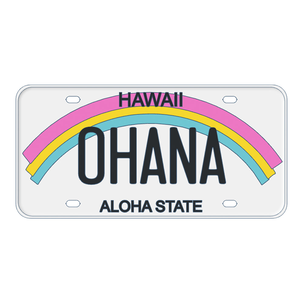 Replica Hawaii License Plate – YGK3D