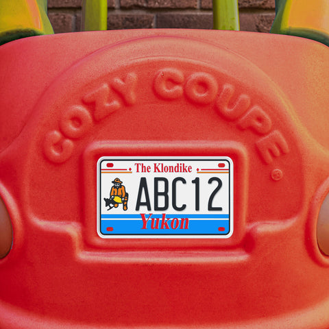 Yukon Cozy Coupe License Plate