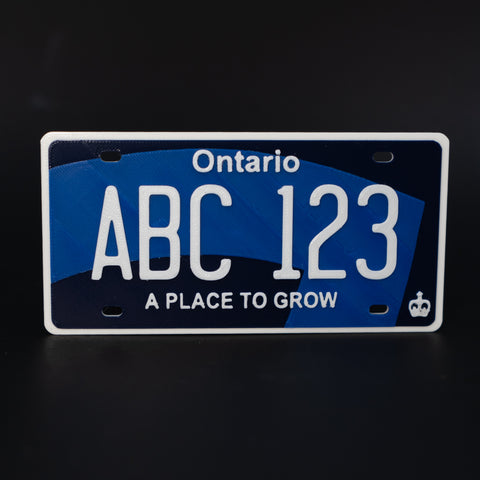 2020 Style Replica Ontario License Plate