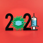 2021 COVID Vaccine Christmas Ornament