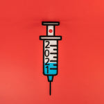2021 Vaccine Needle Christmas Ornament