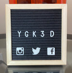Letter Board Tiles - Social Media Pack