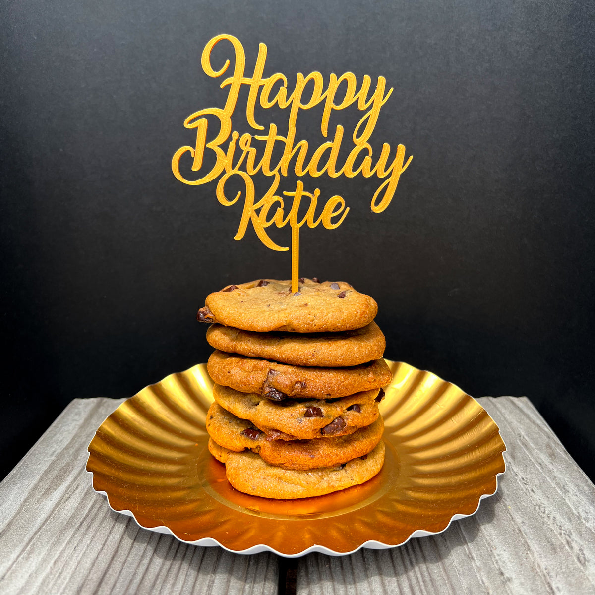 Cursive Cake Topper – YGK3D