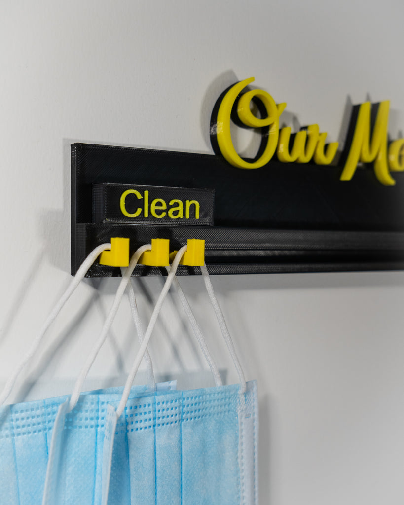 Mask Racks Modular Mask Rack – YGK3D