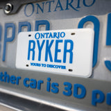 Replica Ontario License Plate