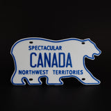 Replica Northwest Territories License Plate