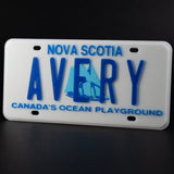Replica Nova Scotia License Plate
