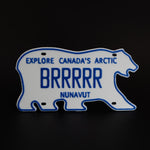Replica Nunavut License Plate