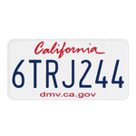 Replica California License Plate