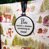 Personalized Reusable Holiday Gift Tags - Something To Read/Wear, Something You Want/Need