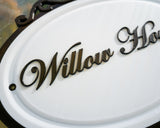Old Style Address Plate